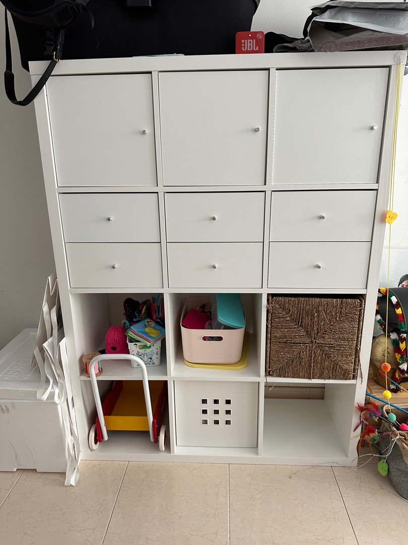 Ikea Kallax Shelve (3x4), Furniture & Home Living, Furniture, Shelves