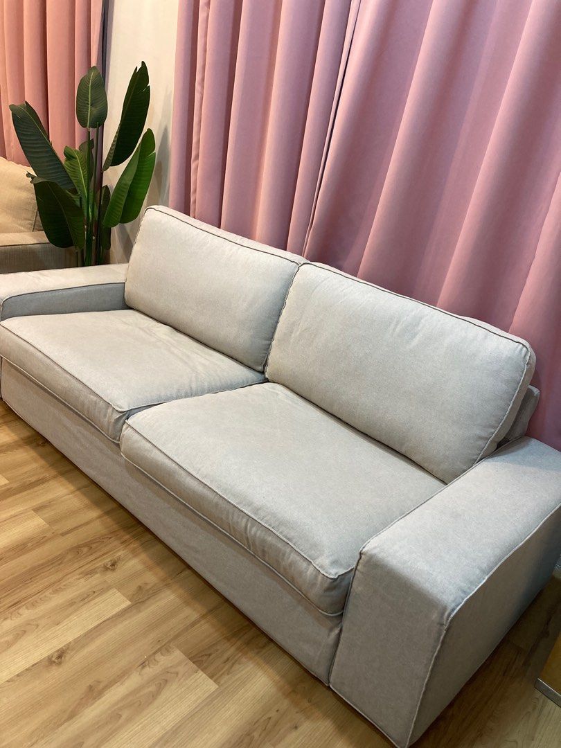 Ikea sofa kivik 3 seaters, Furniture & Home Living, Furniture, Sofas on