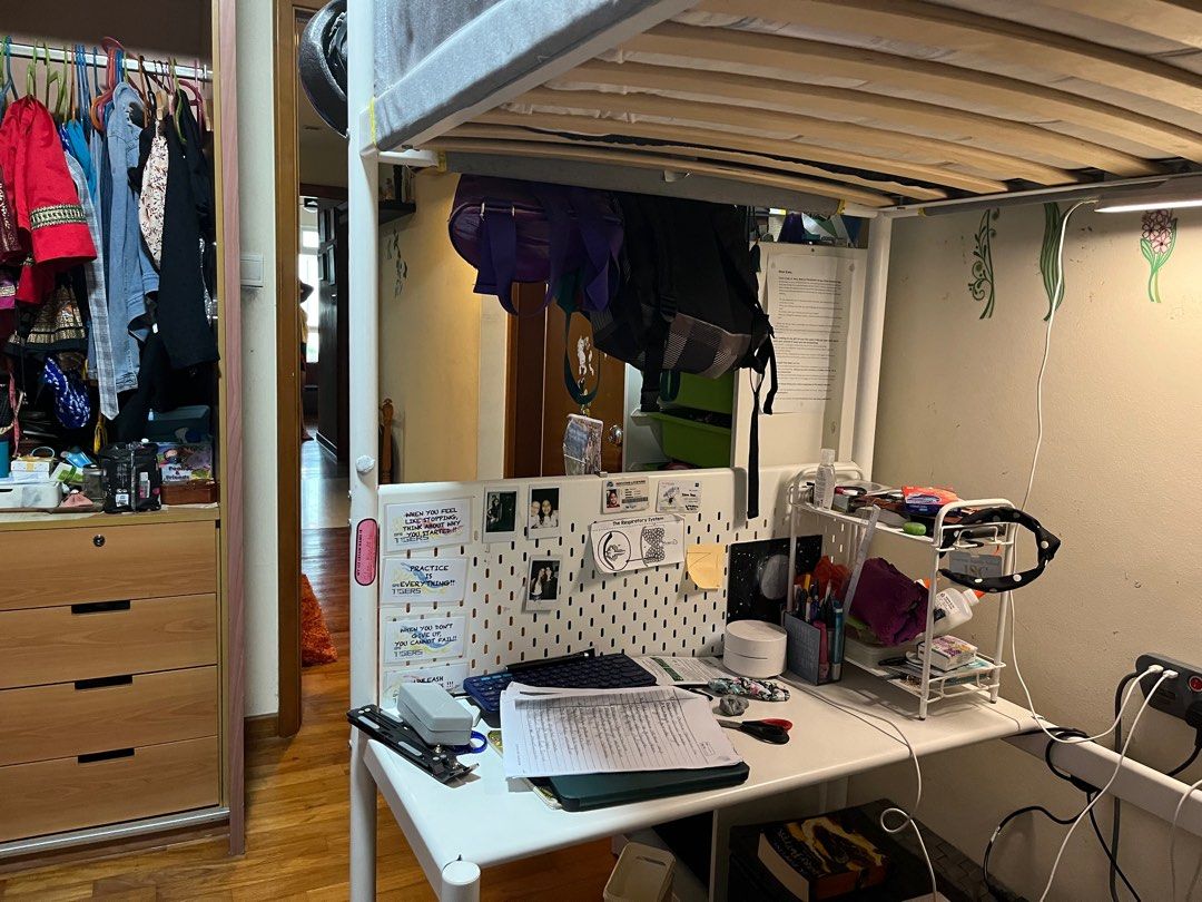 IKEA VITVAL BUNK Bed, Furniture & Home Living, Furniture, Bed Frames