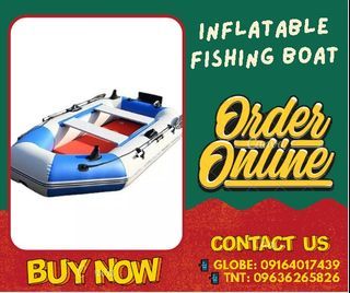 INFLATABLE FISHING BOAT