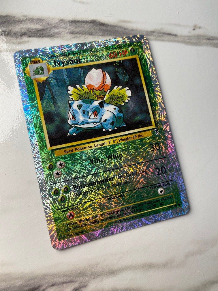 Ivysaur Reverse Holo Legendary Collection 47/110, Hobbies & Toys, Toys