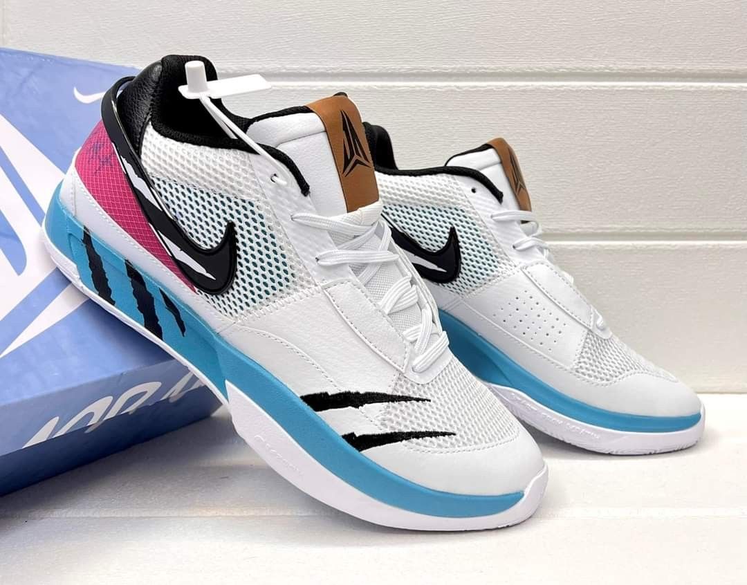 Ja Morant 1 white, Men's Fashion, Footwear, Sneakers on Carousell
