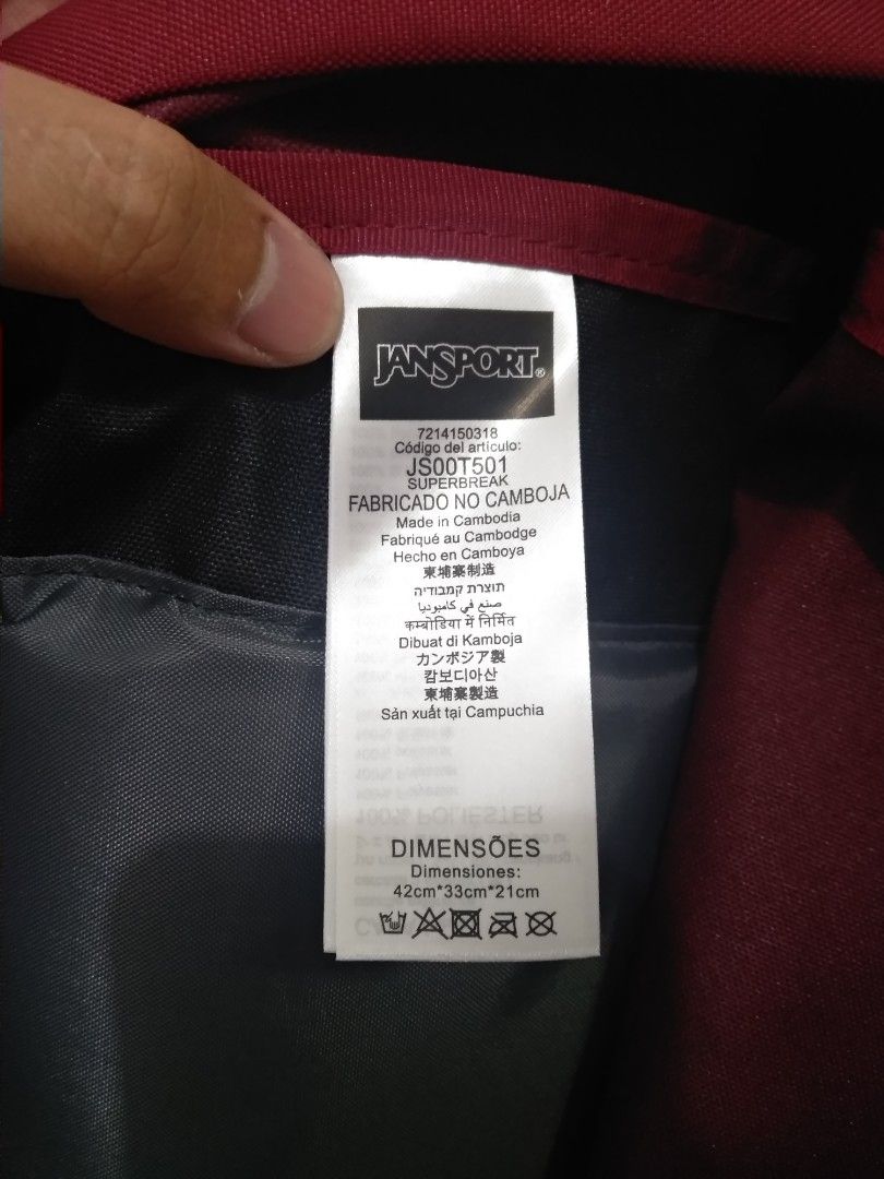Jansport tag hot sale