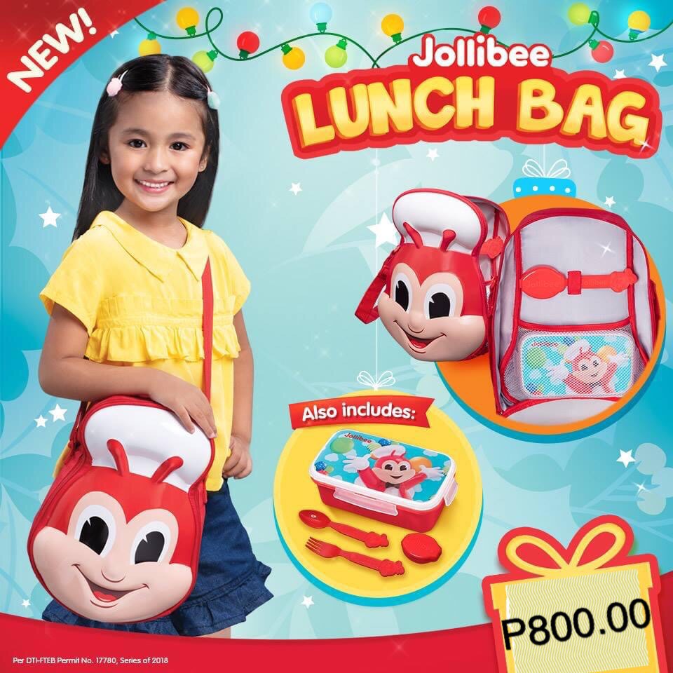 JOLLIBEE LUNCH BAG, Babies & Kids, Going Out, Other Babies Going Out