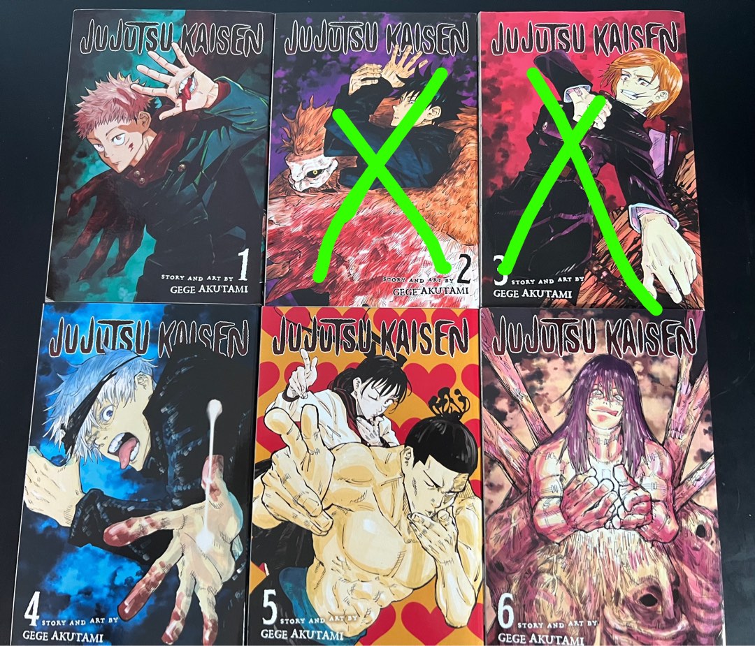 Jujutsu Kaisen Manga Volumes 1456 Hobbies And Toys Books And Magazines Comics And Manga On Carousell 3870