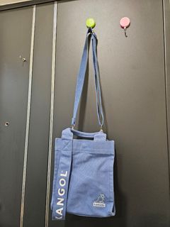 促銷價❗️袋鼠KANGOL《官方購入》 斜背/手提/單肩包 帆布方包 #23初夏時尚