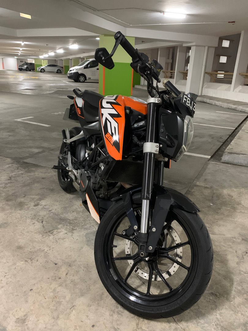 Duke 200 shop model 2014 price
