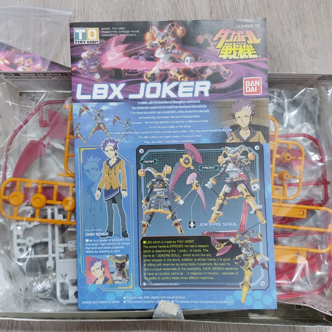 LBX Joker & LBX Nightmare, Hobbies & Toys, Toys & Games on Carousell