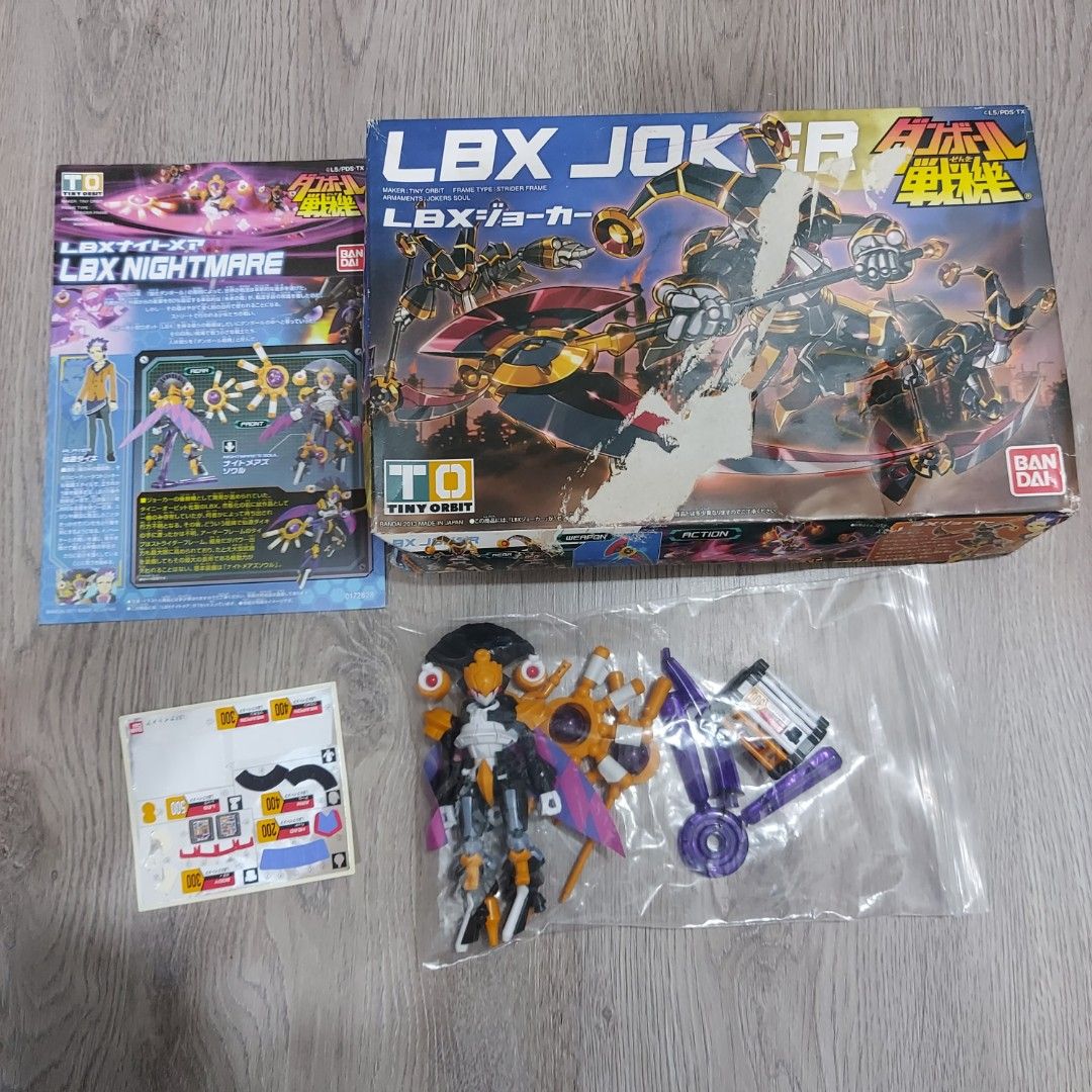 LBX Joker & LBX Nightmare, Hobbies & Toys, Toys & Games on Carousell