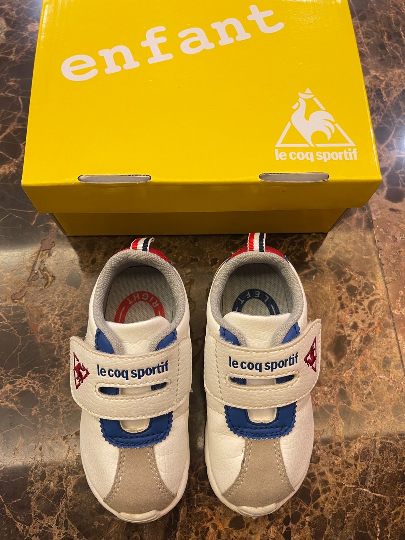 Sneakers le coq discount sportif enfant cyan