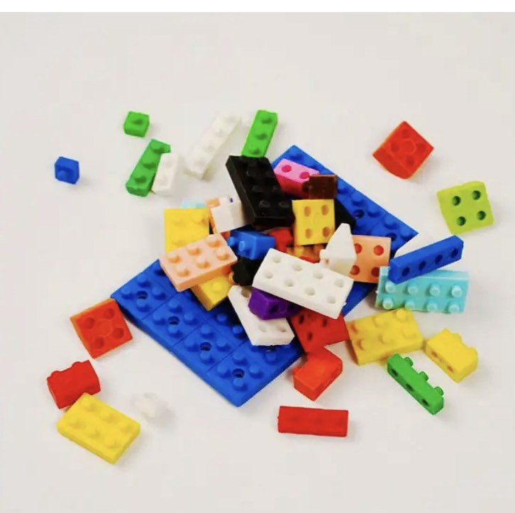 Lego eraser set, Hobbies & Toys, Toys & Games on Carousell