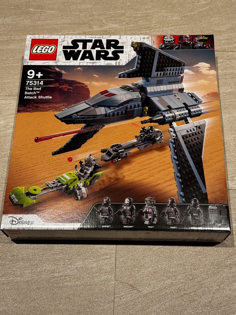 Lego Star Wars 75314 The Bad Batch Attack Shuttle, Hobbies & Toys, Toys ...