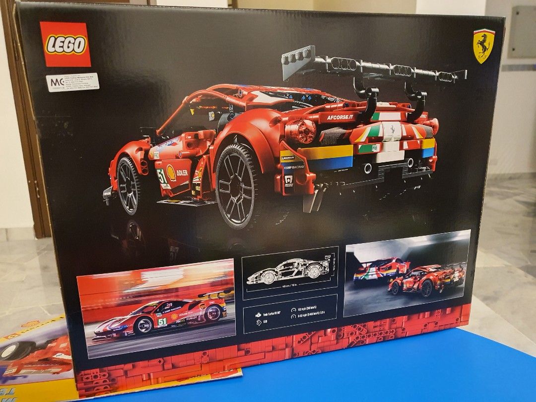 LEGO Technic 42125 Ferrari 488 GTE, Hobbies & Toys, Toys & Games on ...