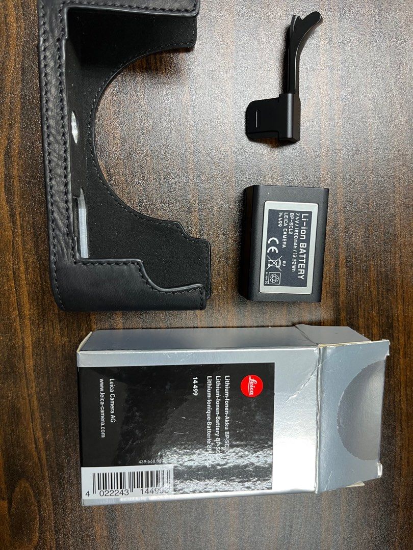 Batterie Leica BP-SCL2 - Pour Appareils M240, M262, Neuve Sous Blister