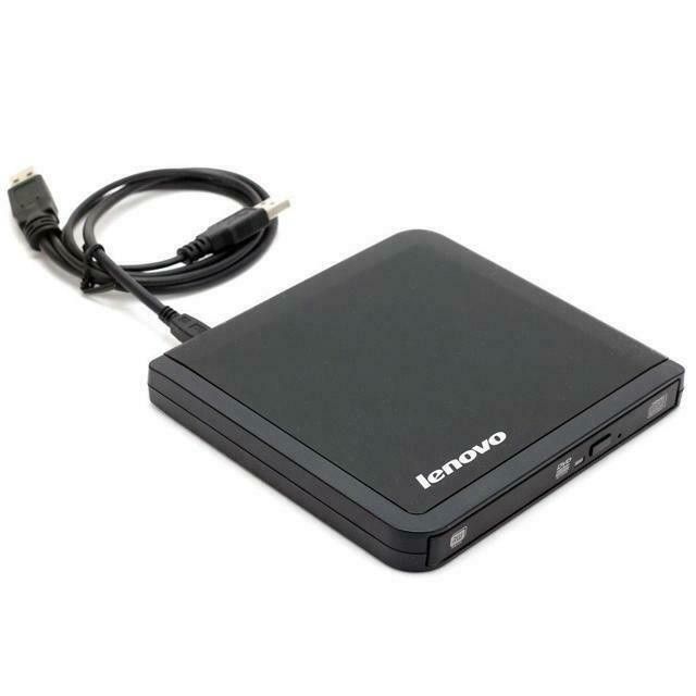 Lenovo Slim USB Portable DVD Burner / CD Drive NO BOX! (READ