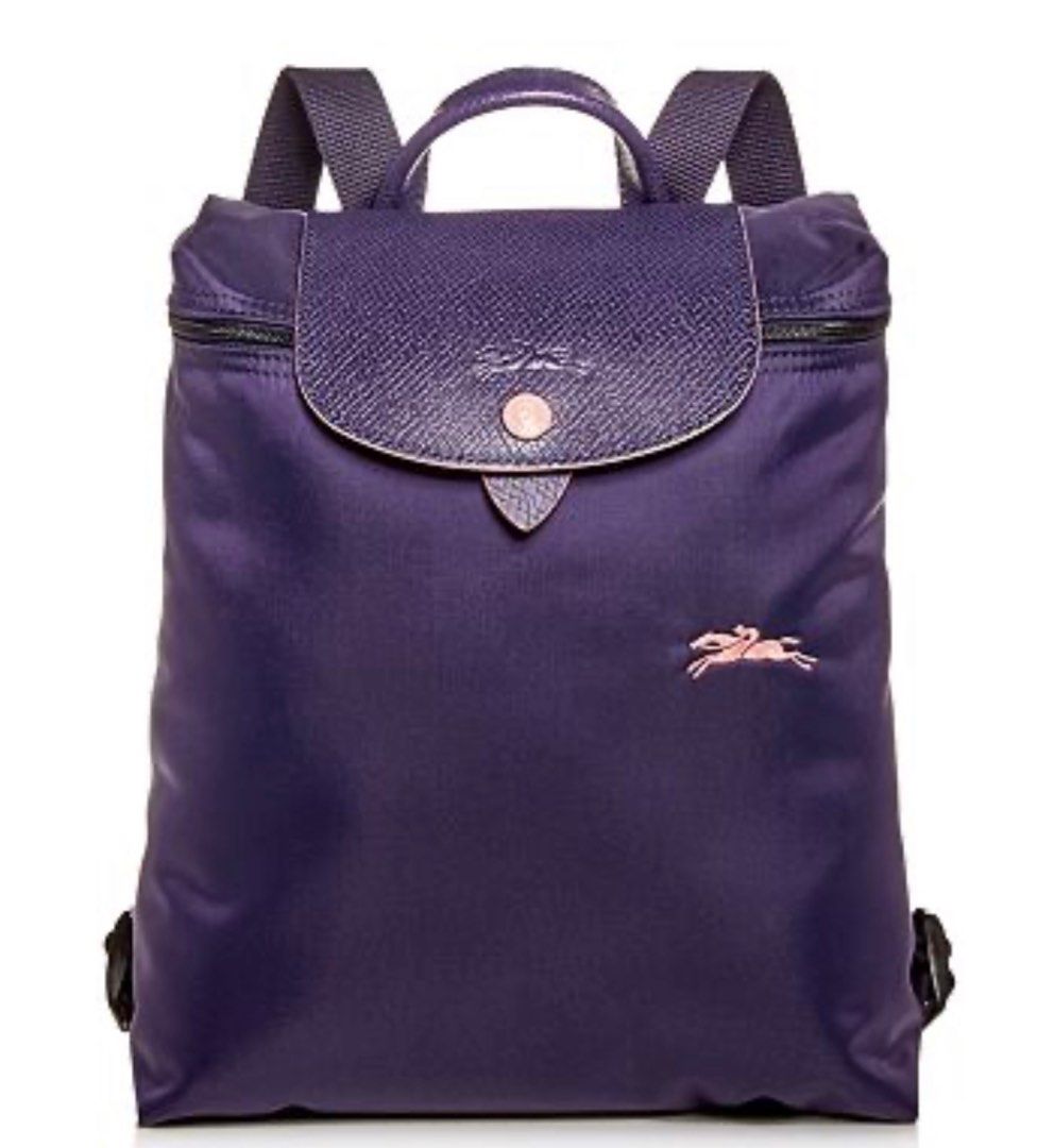 Longchamp le pliage Purple backpack Purple