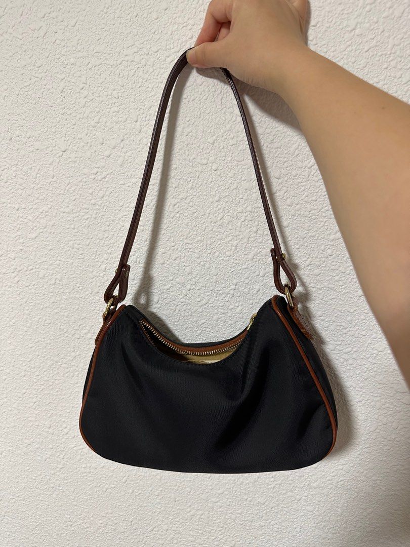 Roseau S Hobo bag Black - Leather (10152HPN001)