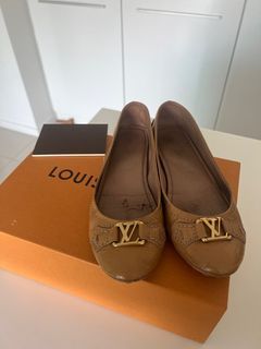 Louis Vuitton, Shoes, Louis Vuitton Bom Dia Flat Mule Rose Poudre