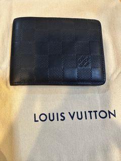 LOUIS VUITTON Multiple Wallet Damier Infini N63124 Noir Black