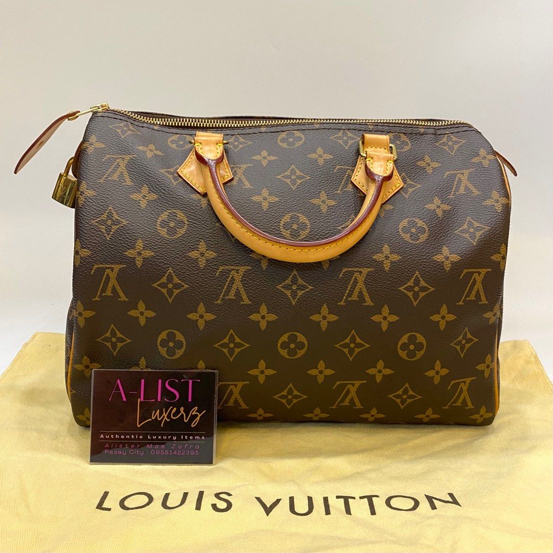 Authentic Vintage Louis Vuitton LV Speedy 30, Luxury, Bags & Wallets on  Carousell