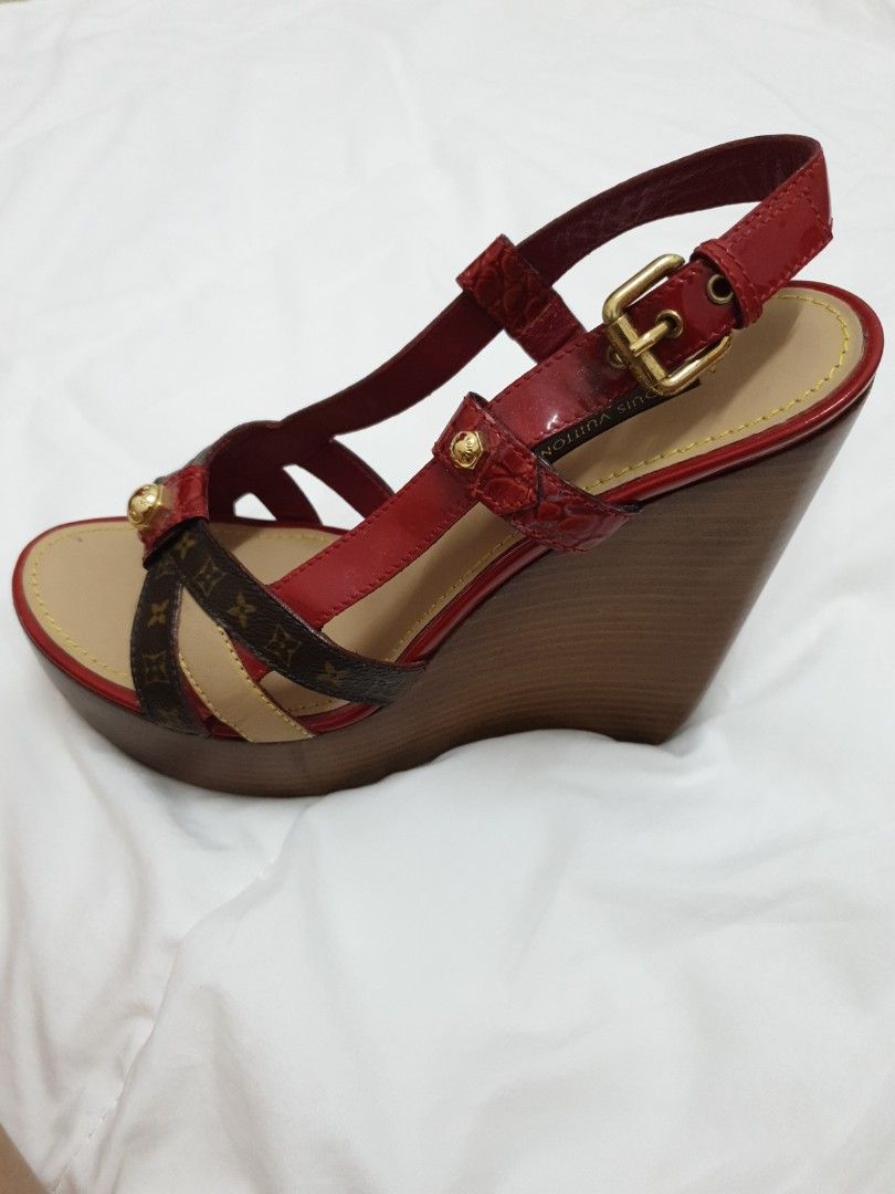 Wedges louis deals vuitton