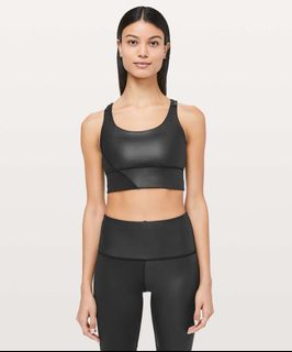 Lululemon (8) Energy Bra Long Line *Special Edition Cire