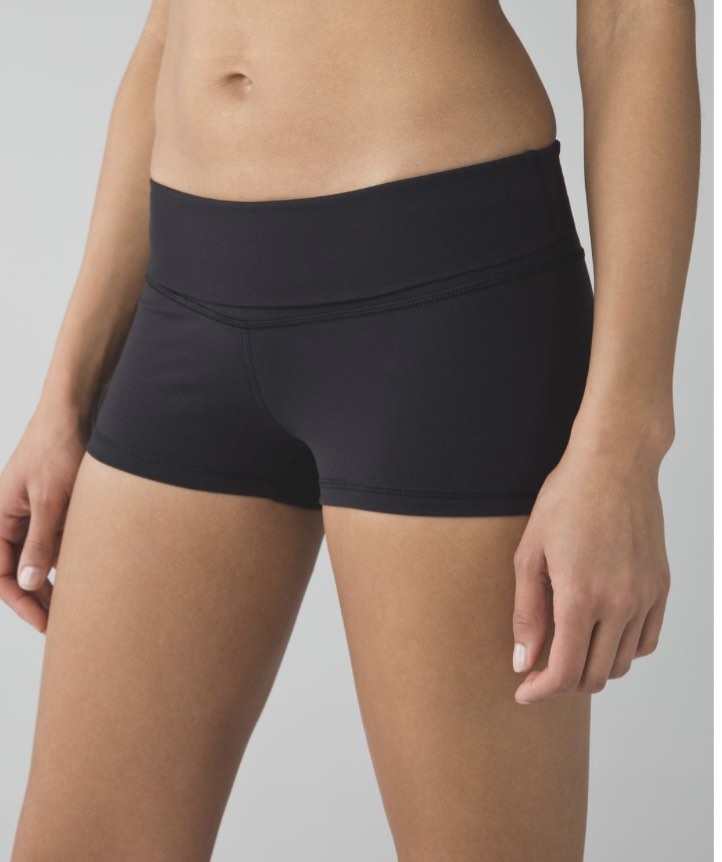 Lululemon best sale spandex shorts