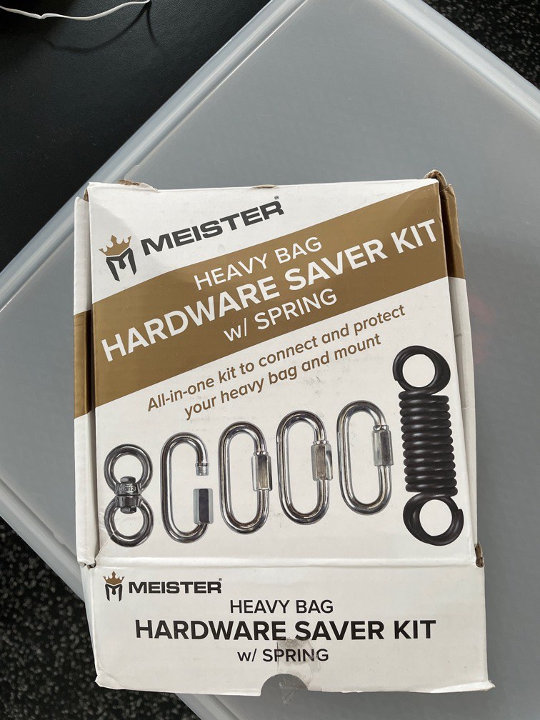 Meister Heavy Bag Hardware Saver Kit With Spring, Sports Equipment