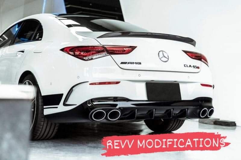 Cla 35 shop amg exhaust