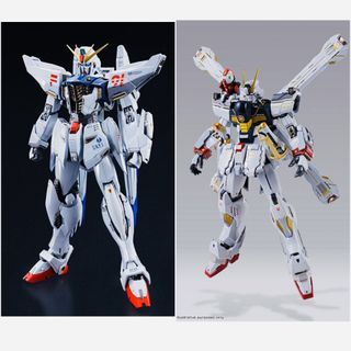 Metal Build Gundam F91 and Crossbones X-1  Bandai