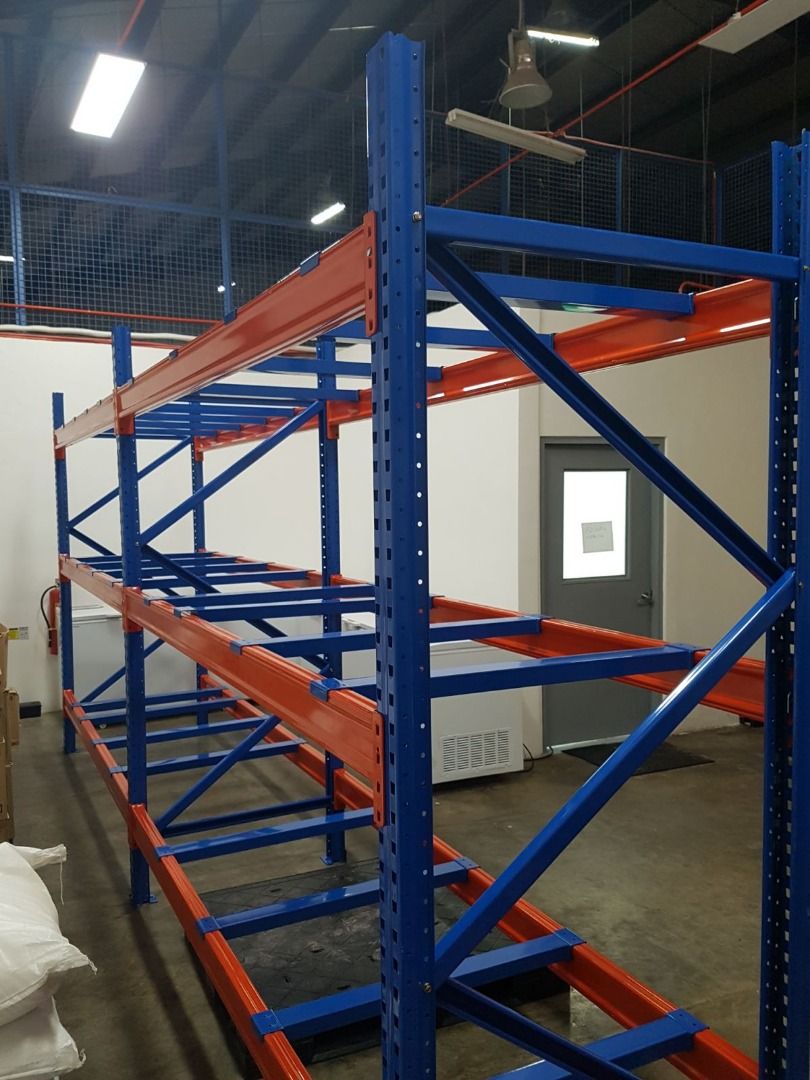 Metal Pallet Rack for big warehouse, Furniture & Home Living, Furniture ...