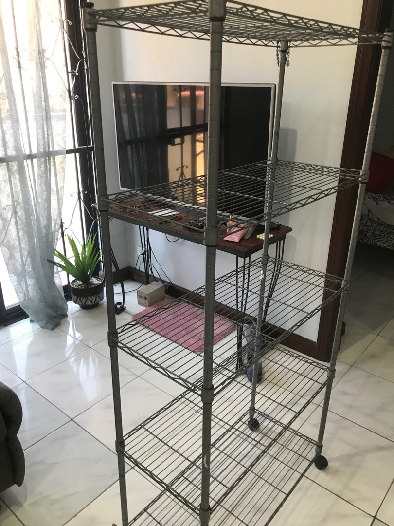Metal shelves on Carousell