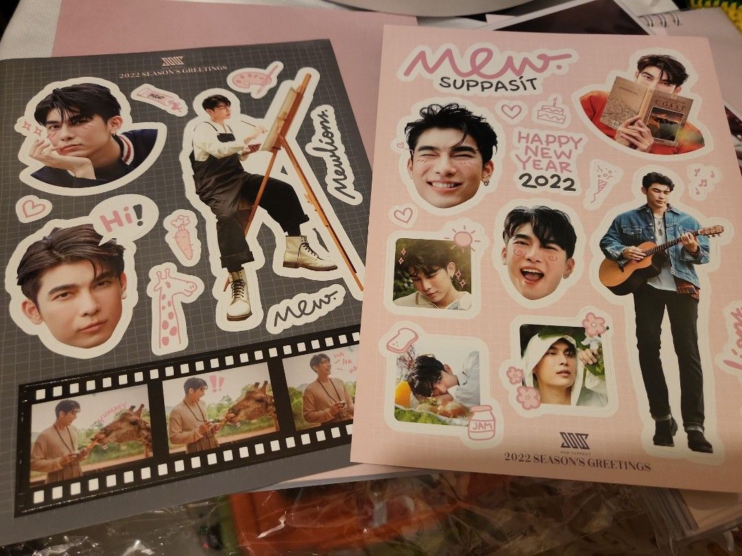 Mew suppasit 2022 Seasons Greetings Set, 興趣及遊戲, 收藏品及