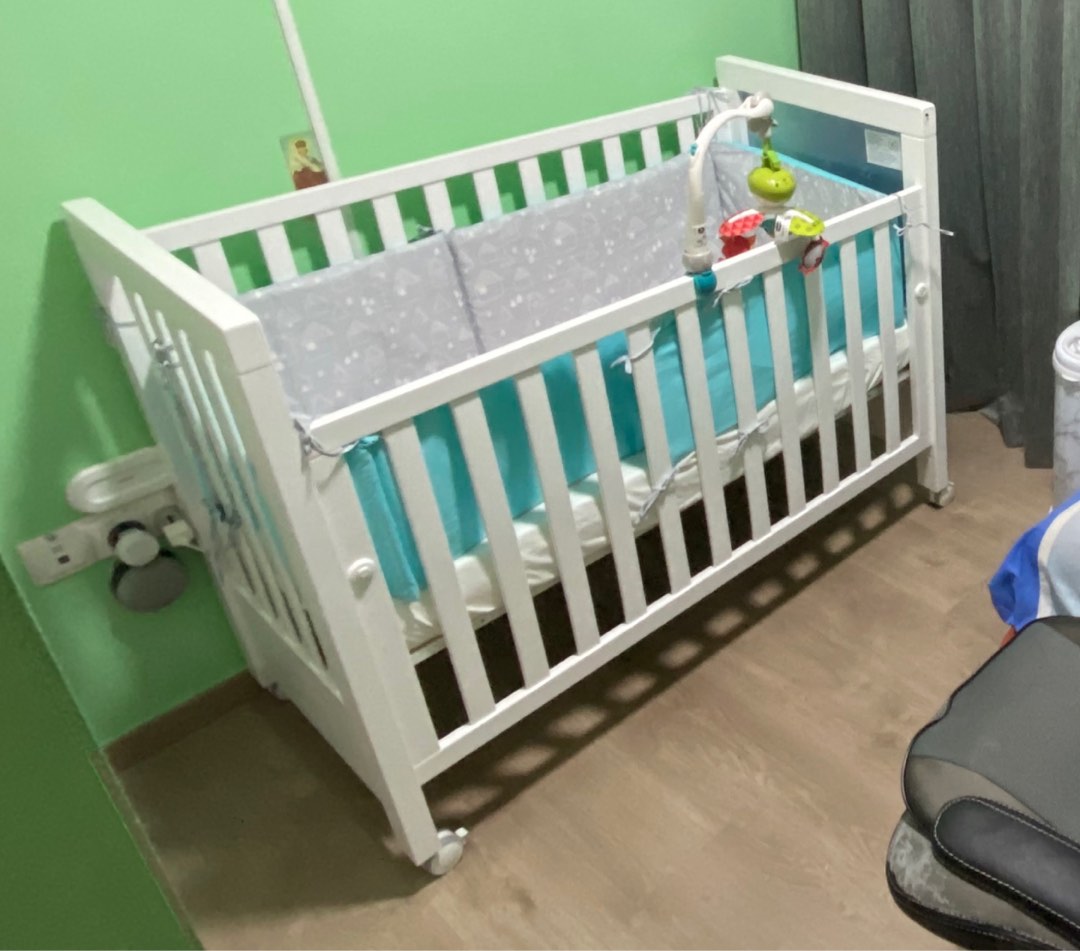 Micuna Dolce Luce LED Starry Night baby and toddler cot, bed and crib