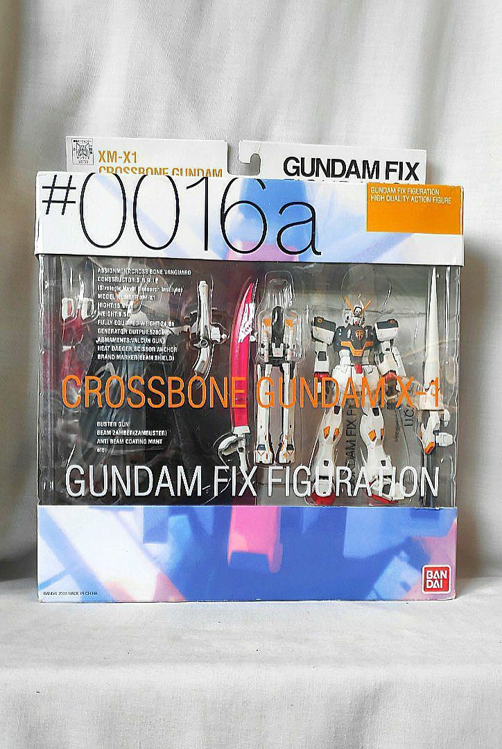 MOBILE SUIT GUNDAM CROSSBONEX1 GUNDAM FIX FIGURATION #0016a - CROSSBONE X1 - [W/ EXTRA WEAPON ACCESSORIES & CUSTOM ID BASE] GFF (1/144) (Category: Gundam & Model Kits) located in Cebu City. Submitted by silentmerch21 (Listing ID 1227160727, Image 1). Description: BANDAI (Authentic/Legit) ------------------------------------------- Product Info/Details ------------------------------------------- *Anime Reference: Crossbone Gundam *Mecha Model: Cro
