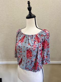 Mudd Beach Off-Shoulder Blouse