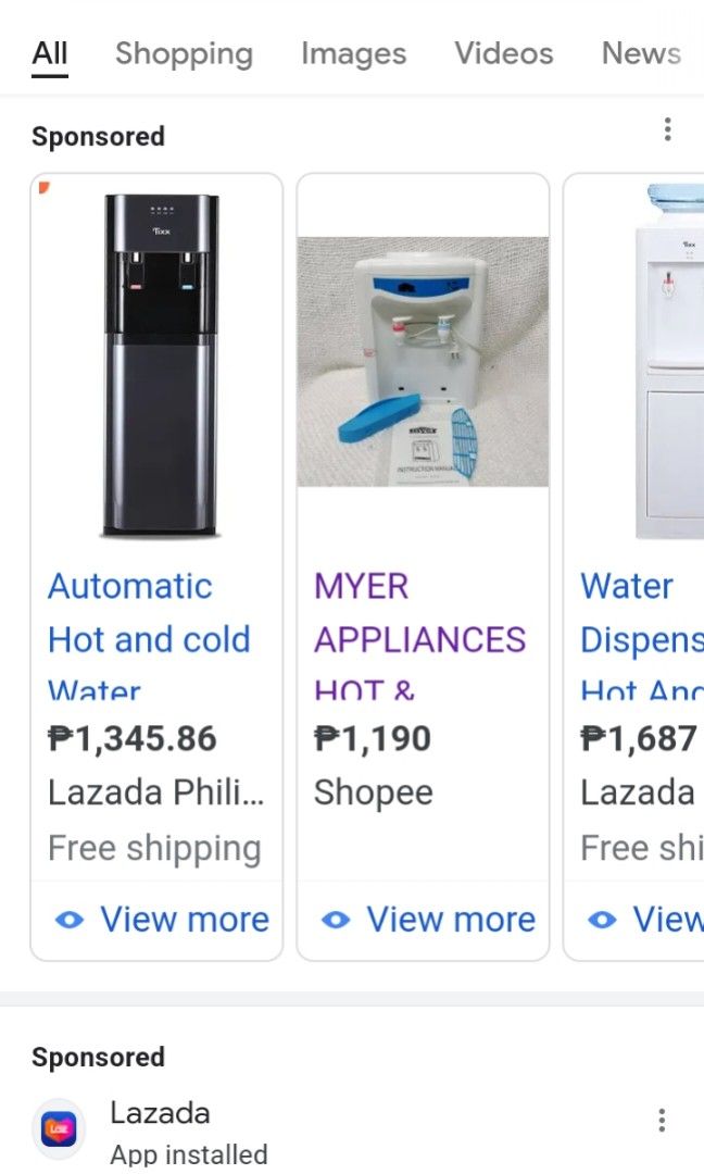 Myer Hot & Normal Electric Water Dispenser, TV & Home Appliances, Other