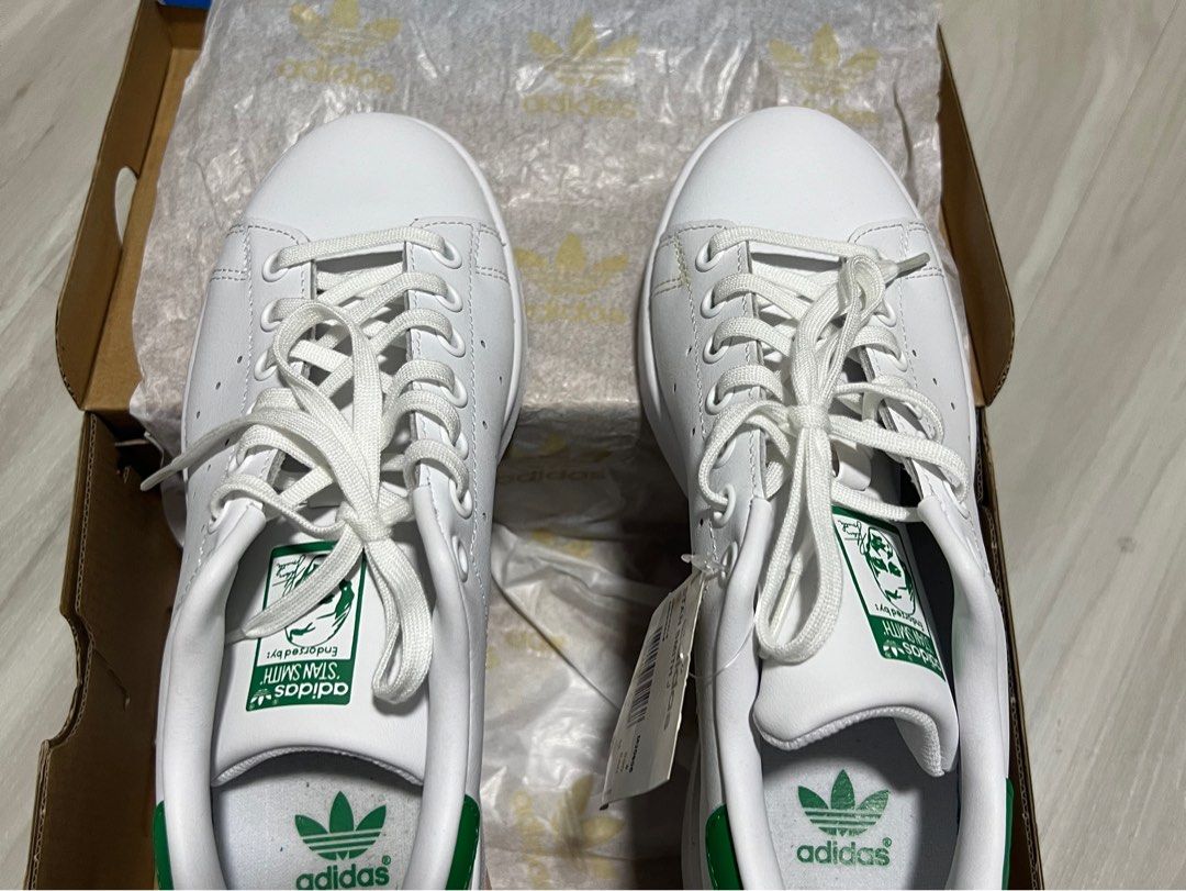 NEW Adidas Stan Smith Green Women s Fashion Footwear Sneakers