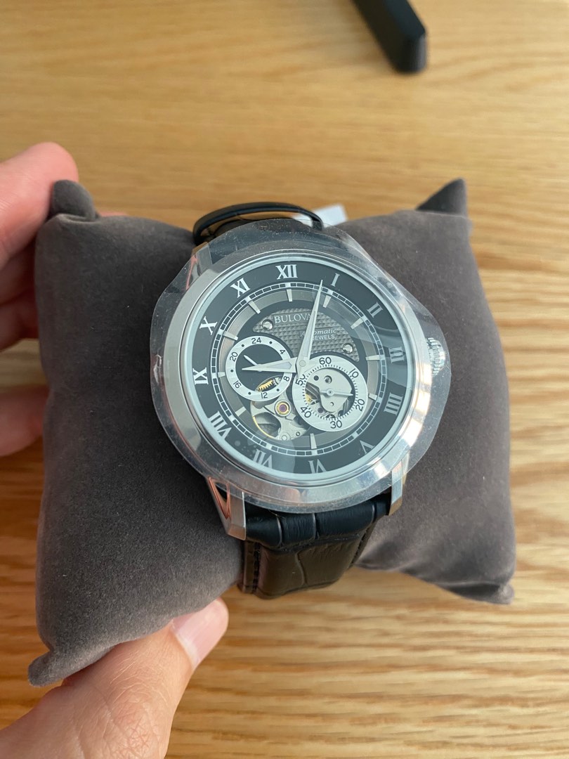 NEW Bulova Classic Automatic Men s Stainless Steel with Leather