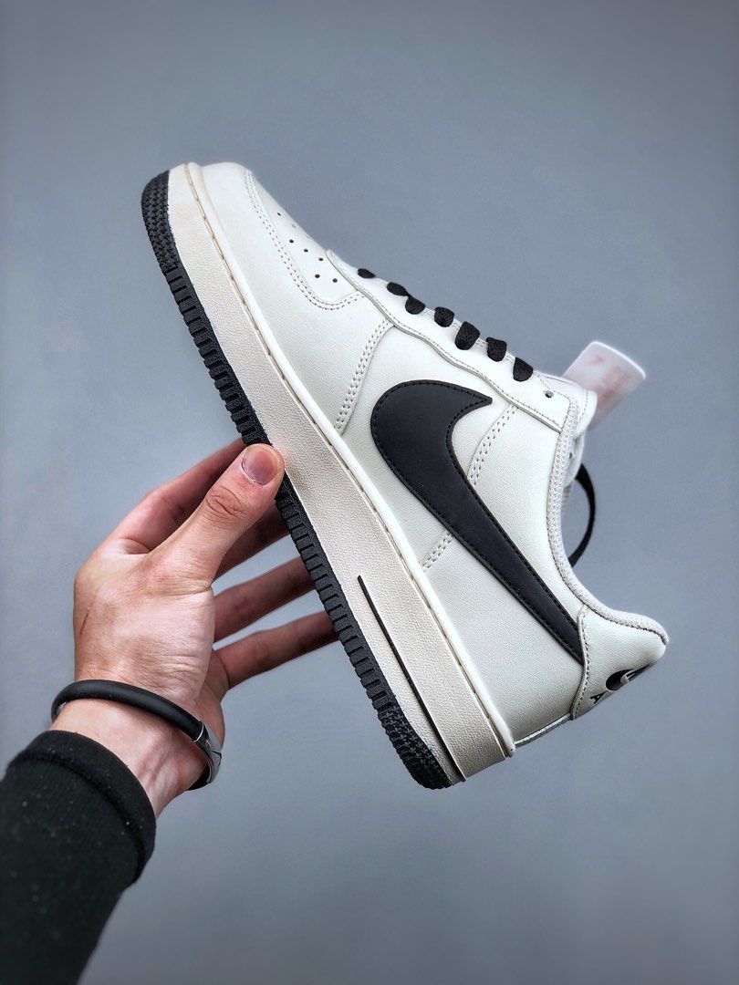 Air force clearance white black swoosh