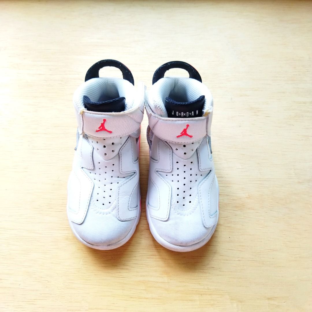 Jordan retro 6 infrared 2025 toddler