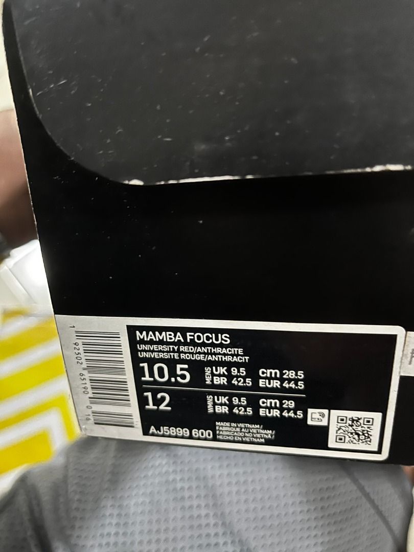 mamba focus size 9