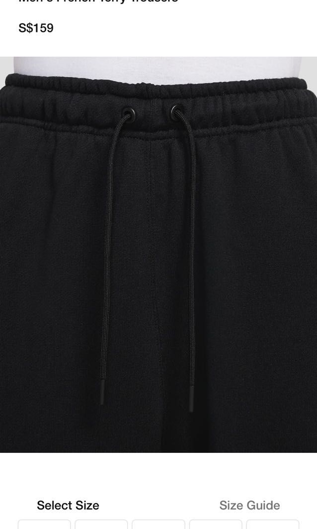 French terry trousers nike on sale sportswear