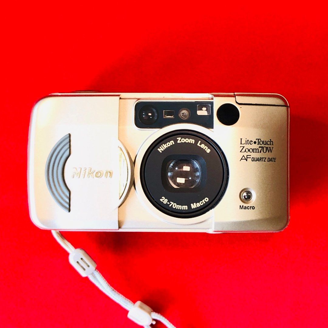 Nikon Zoom 70W AF Lite Touch with Macro Film Camera, Photography