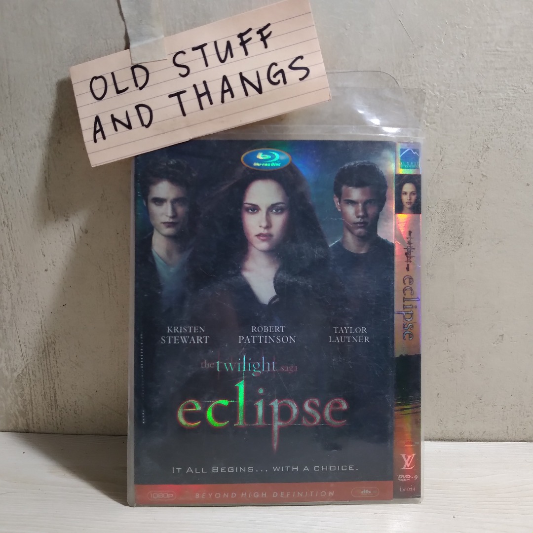 old dvd: THE TWILIGHT SAGA - ECLIPSE, Hobbies & Toys, Music & Media