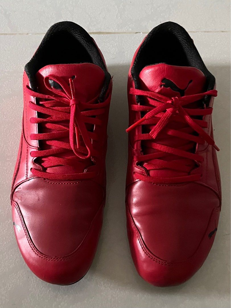 Original Puma Ferrari Shoes Red Men s Fashion Footwear