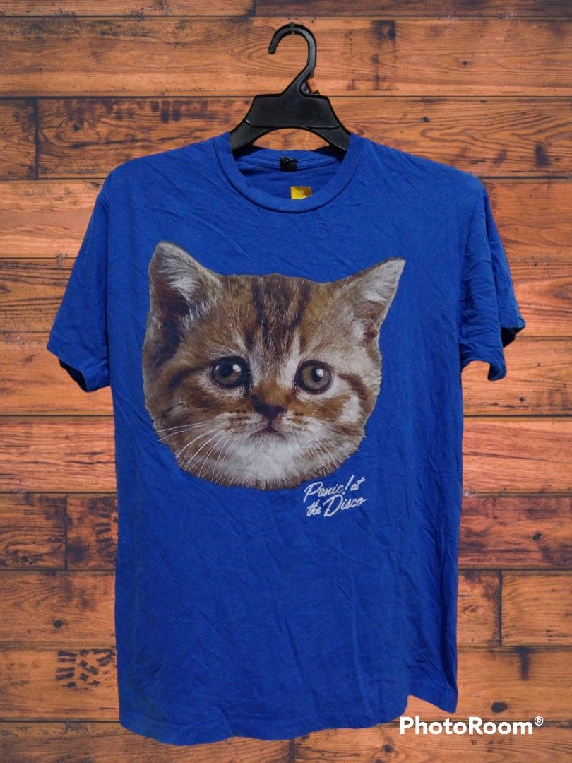 Panic at the disco cat shirt clearance