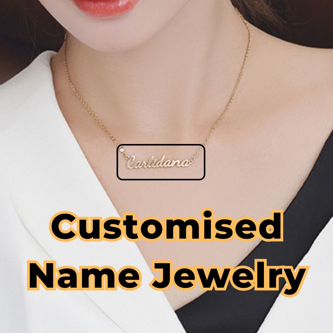 Customised name hotsell chain
