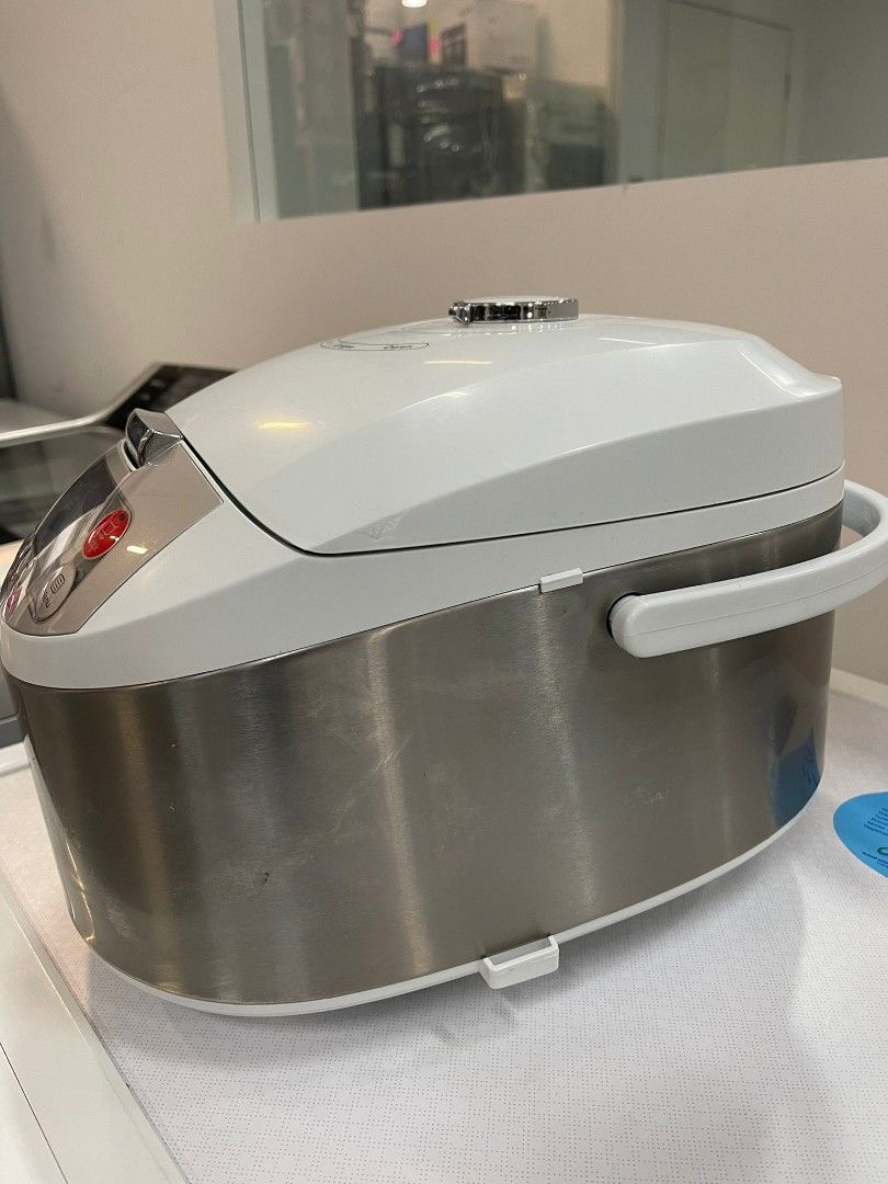 Philips Viva Collection Fuzzy Logic Rice Cooker, Grey, 1.8L, HD3038/62, TV & Home Appliances