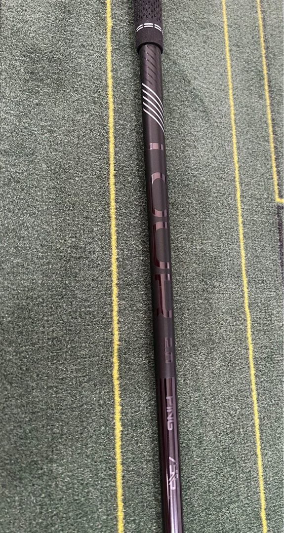 PING TOUR 2.0 Black 75S wood#3 shaft with grip, Sports Equipment